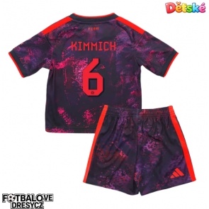 Bayern Munich Joshua Kimmich #6 Dětské Alternativní dres komplet 2026-27 Krátký Rukáv (+ trenýrky)